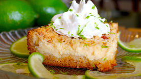 Key Lime-Cream Cheese Crumble Cake