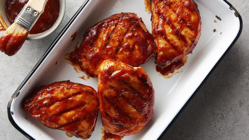 bbq pork chops in a slow cooker