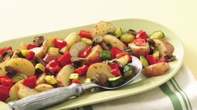 Oven-Roasted Potatoes and Vegetables