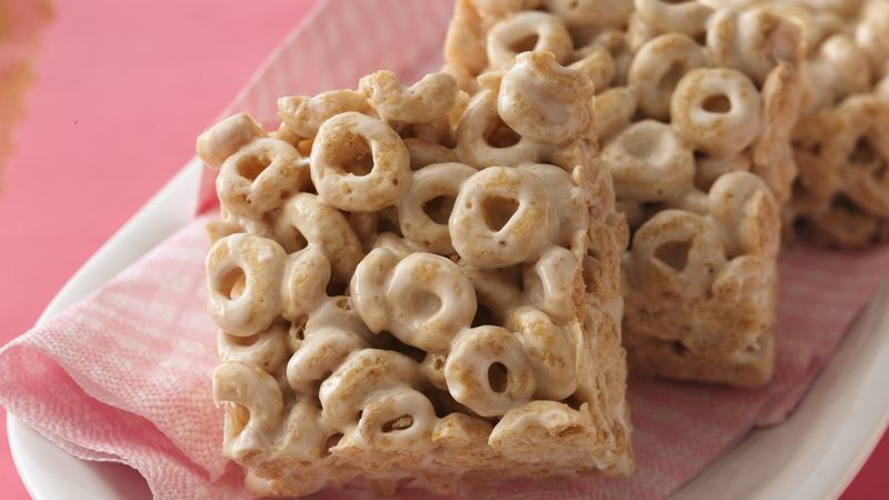 Honey Nut Marshmallow Bars Recipe Bettycrocker Com