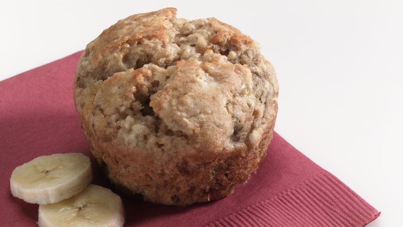 Banana-Oat Muffins