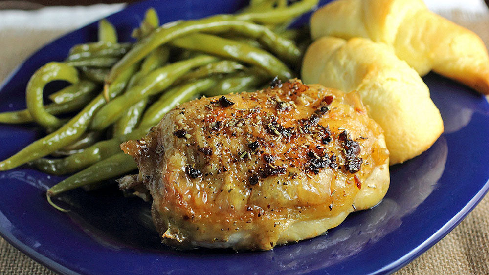 Garlic Butter and Rosemary PanRoasted Chicken Recipe