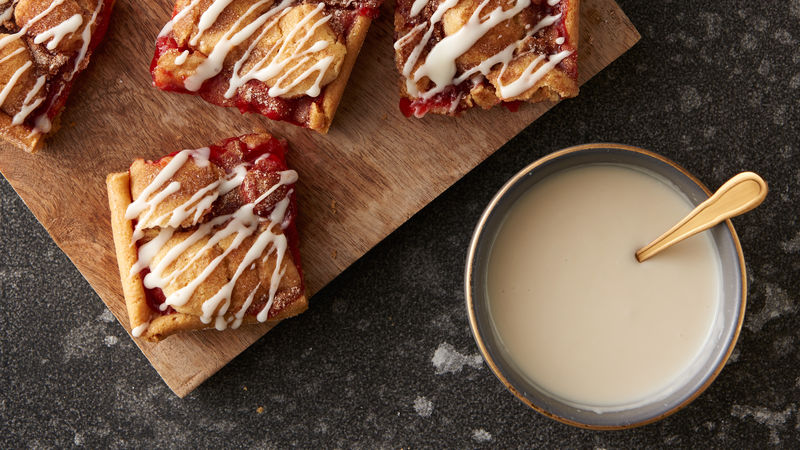 cinnamon roll icing without powdered sugar