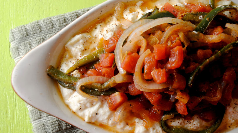 Spicy Baked Goat Cheese Dip