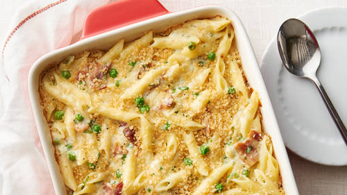 Carbonara Pasta Bake image