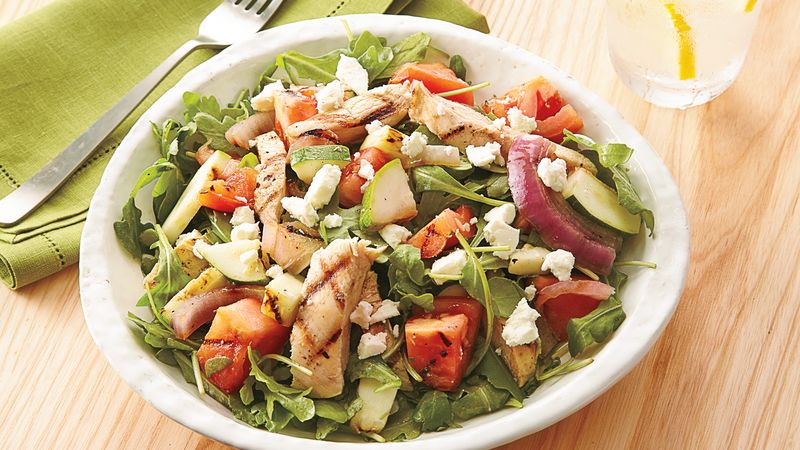 Chicken and Vegetable Salad Recipe - BettyCrocker.com