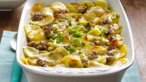 
	Sausage and Potatoes Italiano Recipe - BettyCrocker.com
-image