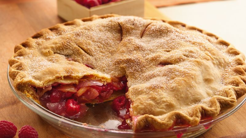 Raspberry Pie Recipe (with Streusel Topping)