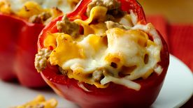 Cheesy Lasagna Stuffed Peppers 