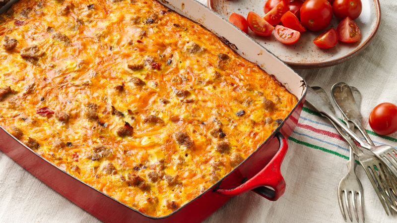 Mexican Breakfast Casserole Recipe Pillsbury Com