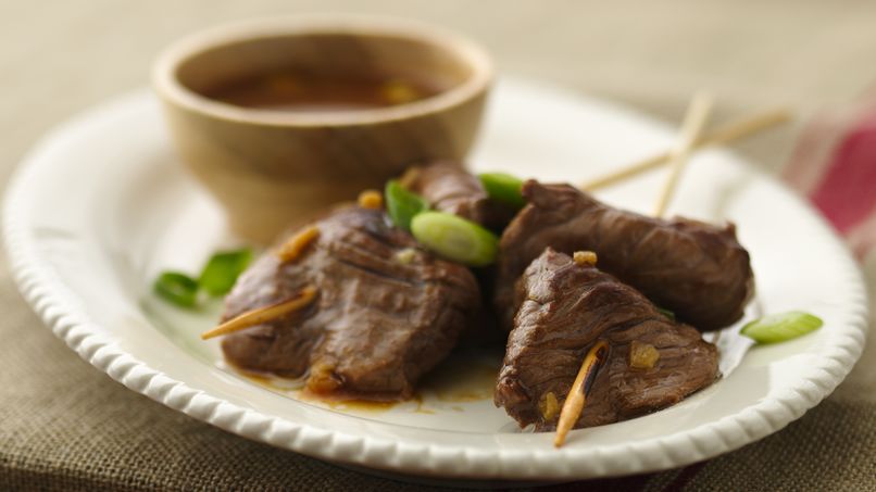 Alambres de Carne a la Coreana