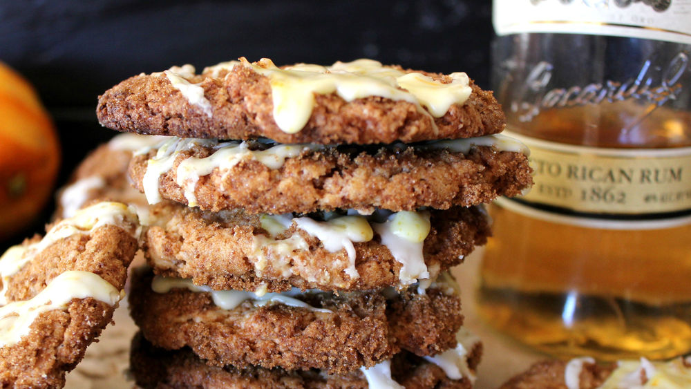 Hot Buttered Rum Cookies recipe from