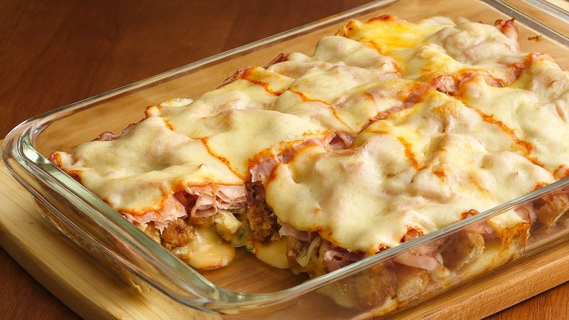 Deep Dish Chicken Cordon Bleu Recipe Pillsbury Com