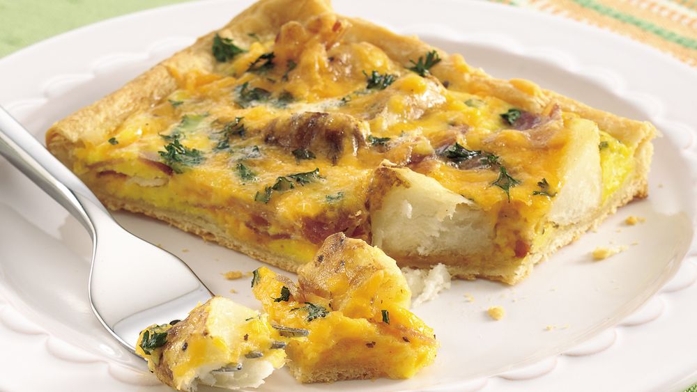 Bacon and Potato Breakfast Pizza Recipe - Pillsbury.com