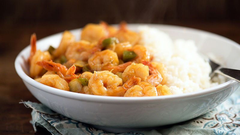 Easy Kung Pao Shrimp
