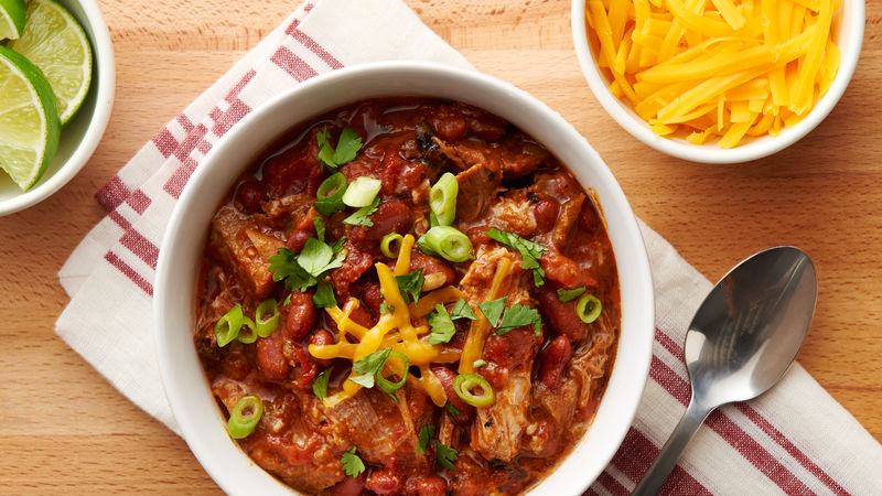 chili with pulled pork