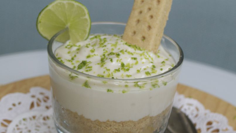 Espuma de Yogur y Lima