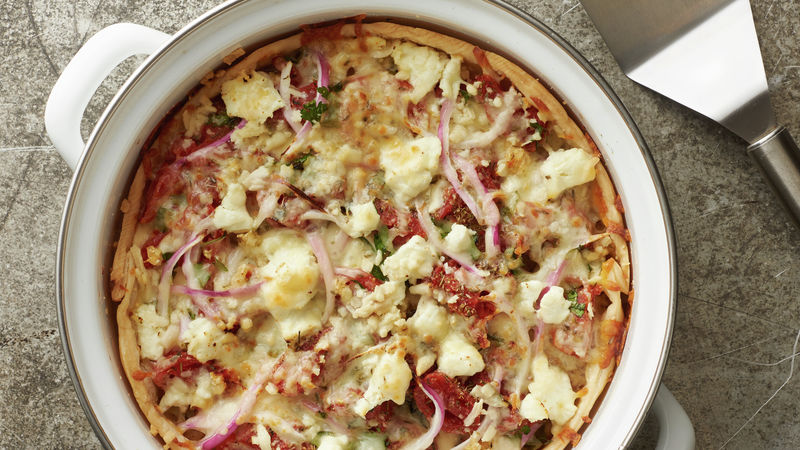 Goat Cheese Tomato Pot Pie