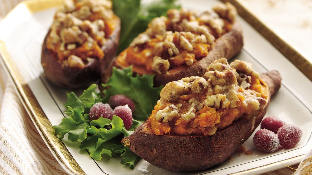 TwiceBaked Sweet Potatoes Recipe