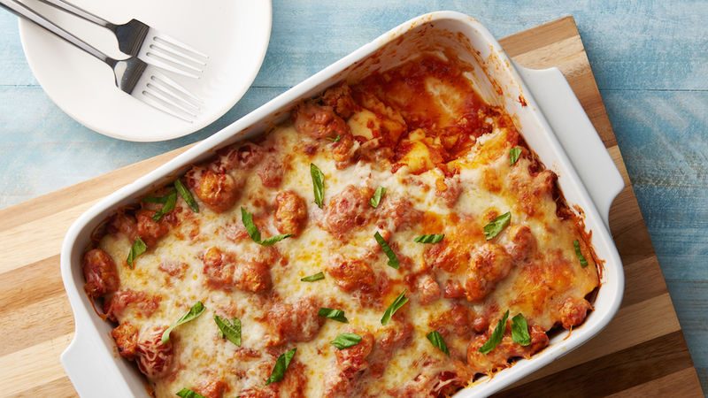 Italian Sausage and Ravioli Casserole