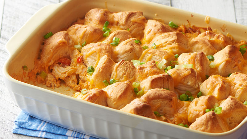 Buffalo Chicken Casserole Recipe Pillsbury Com