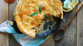 Cast-Iron Skillet Chicken Pot Pie