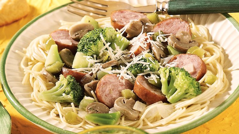 Family Sausage Supper
