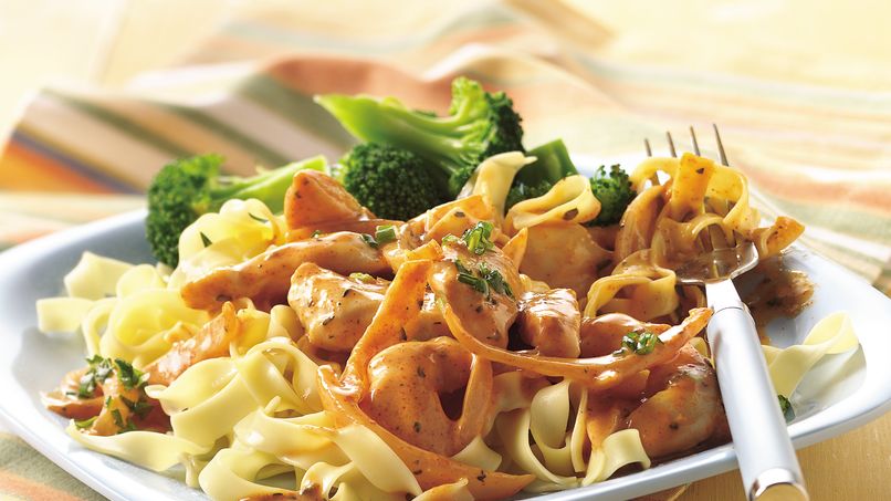 Chicken and Noodles Paprika