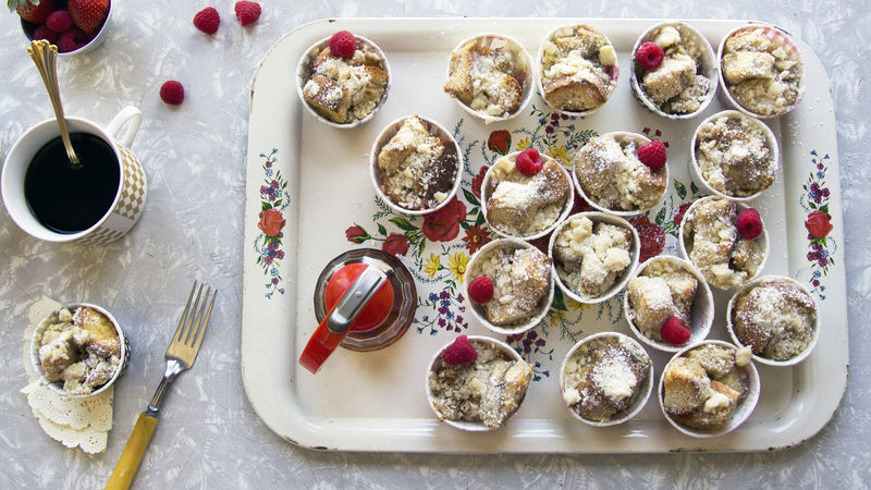 Overnight Cinnamon French Toast Cupcakes