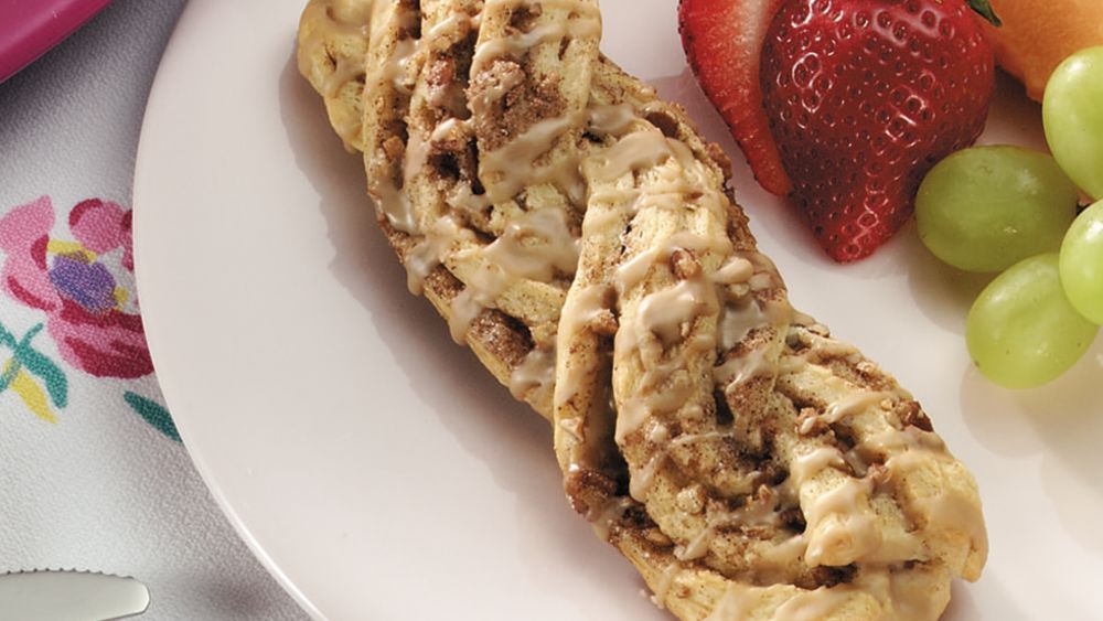 Maple Pecan Crescent Twists Recipe