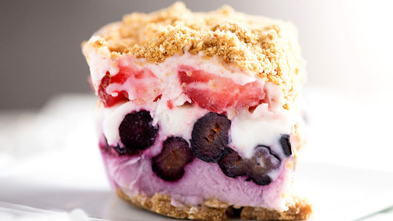 Red White And Blue Crunch Cake