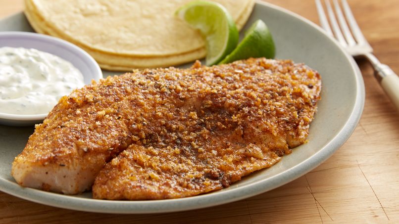 Tilapia Picante con Aioli de Serrano