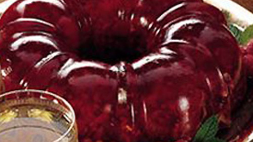 Molded CranberryOrange Salad recipe from