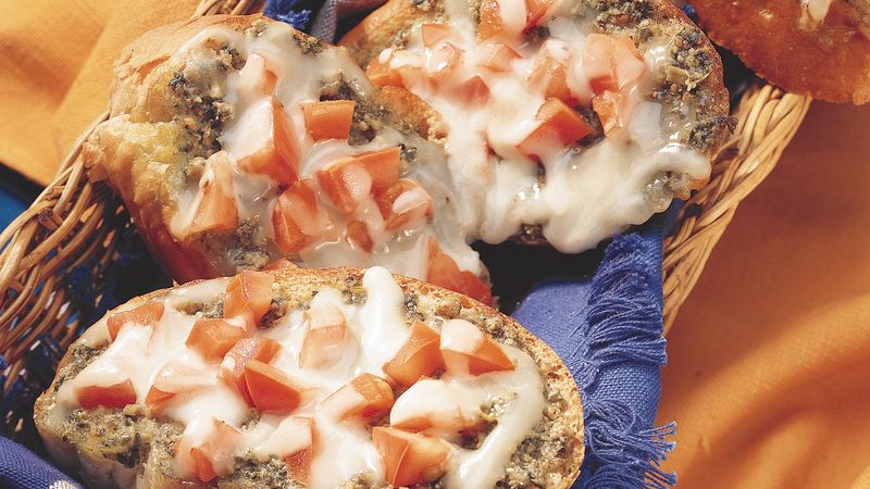 Pesto-Tomato Toast