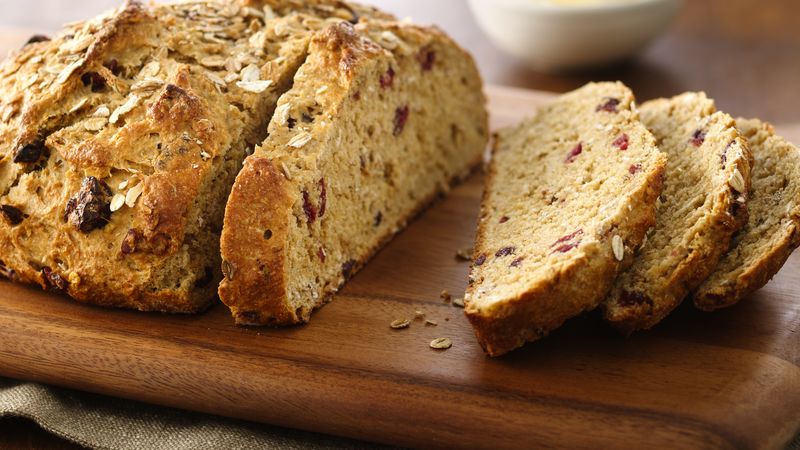 Five-Grain Buttermilk-Cranberry Bread (White Whole Wheat Flour) Recipe