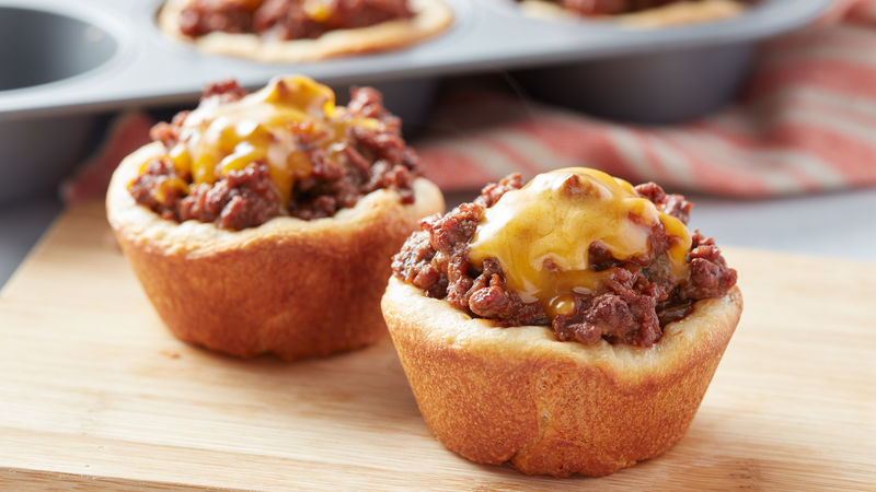 Sloppy Joe Sweet Hawaiian Crescent Cups