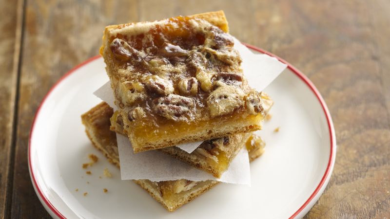 Quick Crescent Pecan Pie Bars