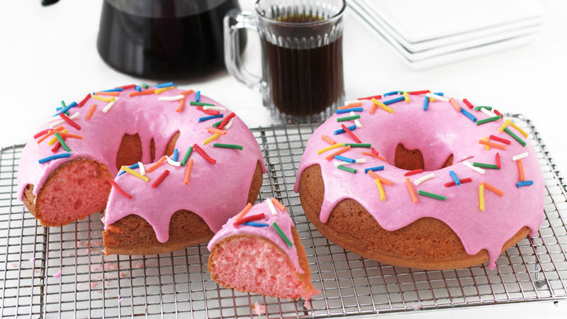 pink doughnut