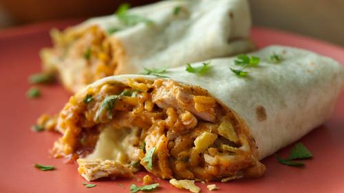 Crunchy Chicken Burritos image