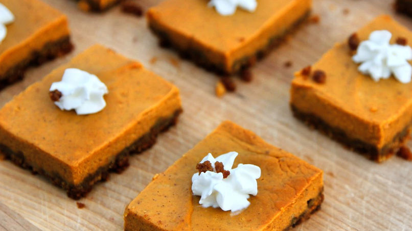 Barras de Pastel de Calabaza con Cheerios™