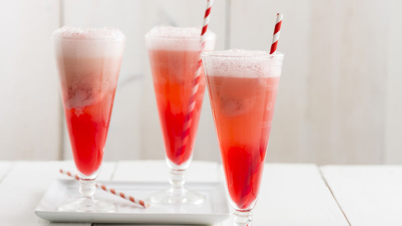 Raspberry Frost Sodas