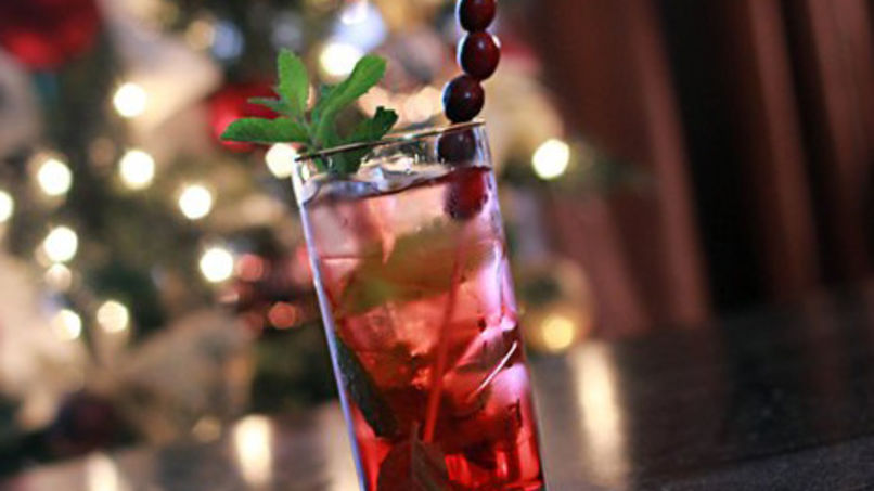 Cranberry Mojito