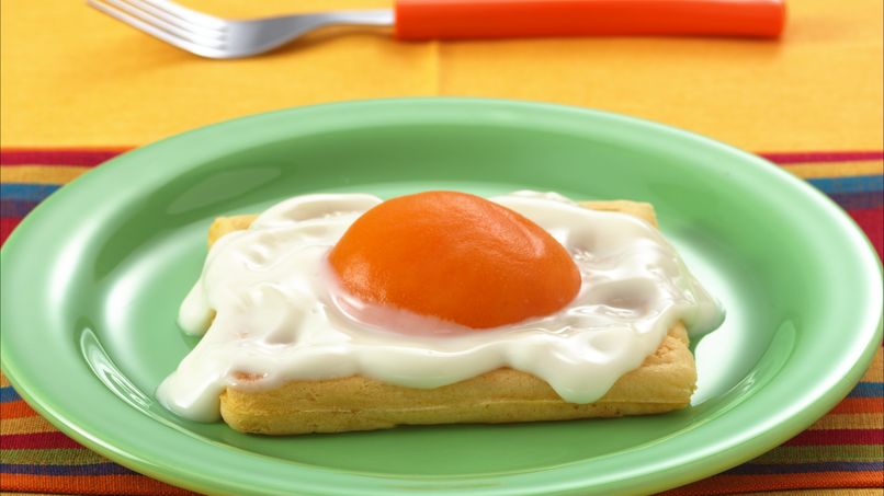 Sunny-Side Up Waffles