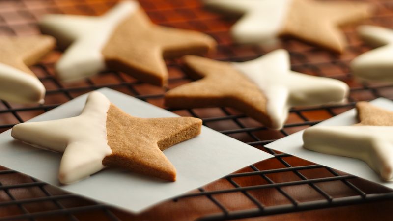 Image result for star shaped gingerbread