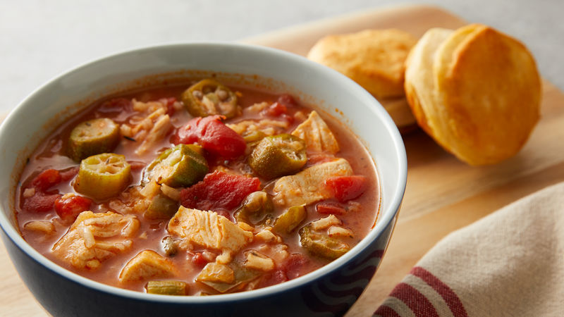 Creole Chicken Gumbo Soup Recipe - Pillsbury.com