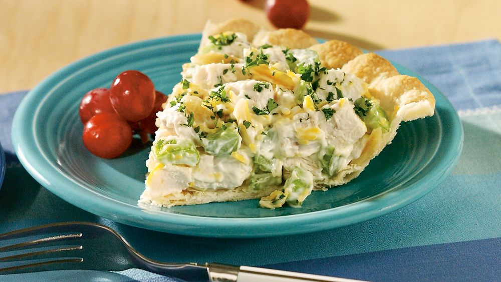 Easy Chicken Salad Pie Recipe