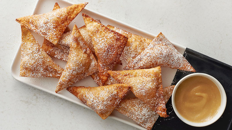 Pumpkin Pie Wontons