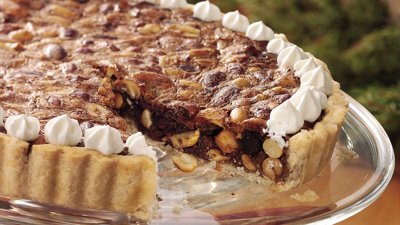 Chocolate Nutcracker Tart