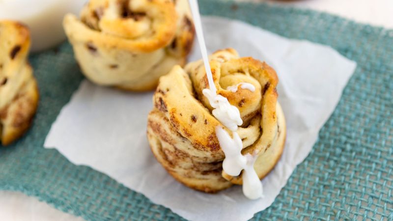 Cinnamon Roll Flowers