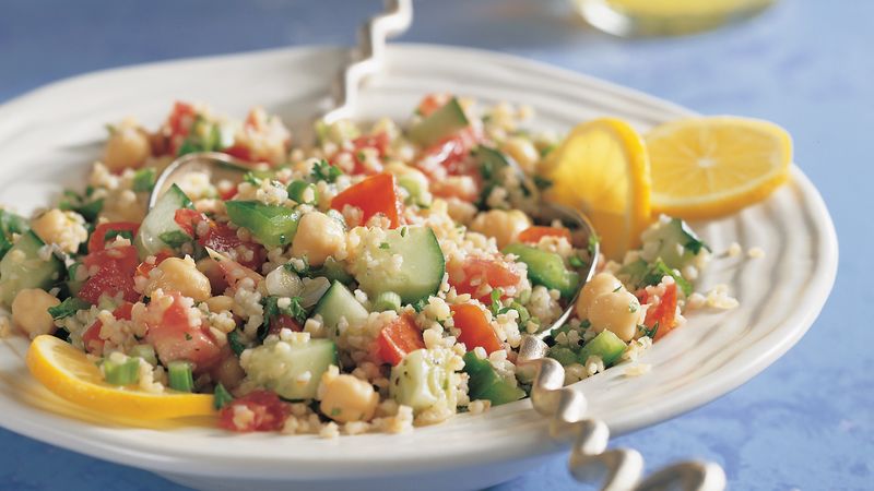 Tabbouleh with Garbanzo Beans